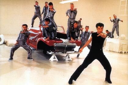 La escena original de Grease, de 1978, que fue
reversionada para el comercial