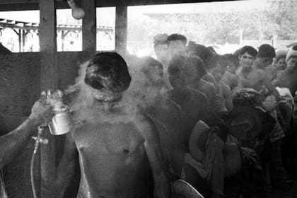 La escena que capturó esta foto de 1956 ha sido descrita como "un momento atroz"