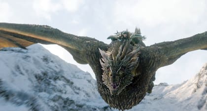La escena que los fanáticos recordarán de este primer episodio: Jon Snow aprende a volar sobre Rhaegal