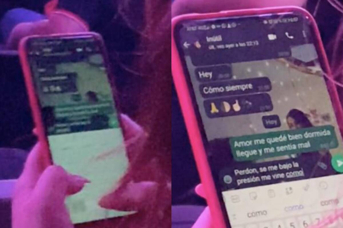 La escena quedó capturada a través de un video que trascendió en TikTok (TikTok @camilarangel19)