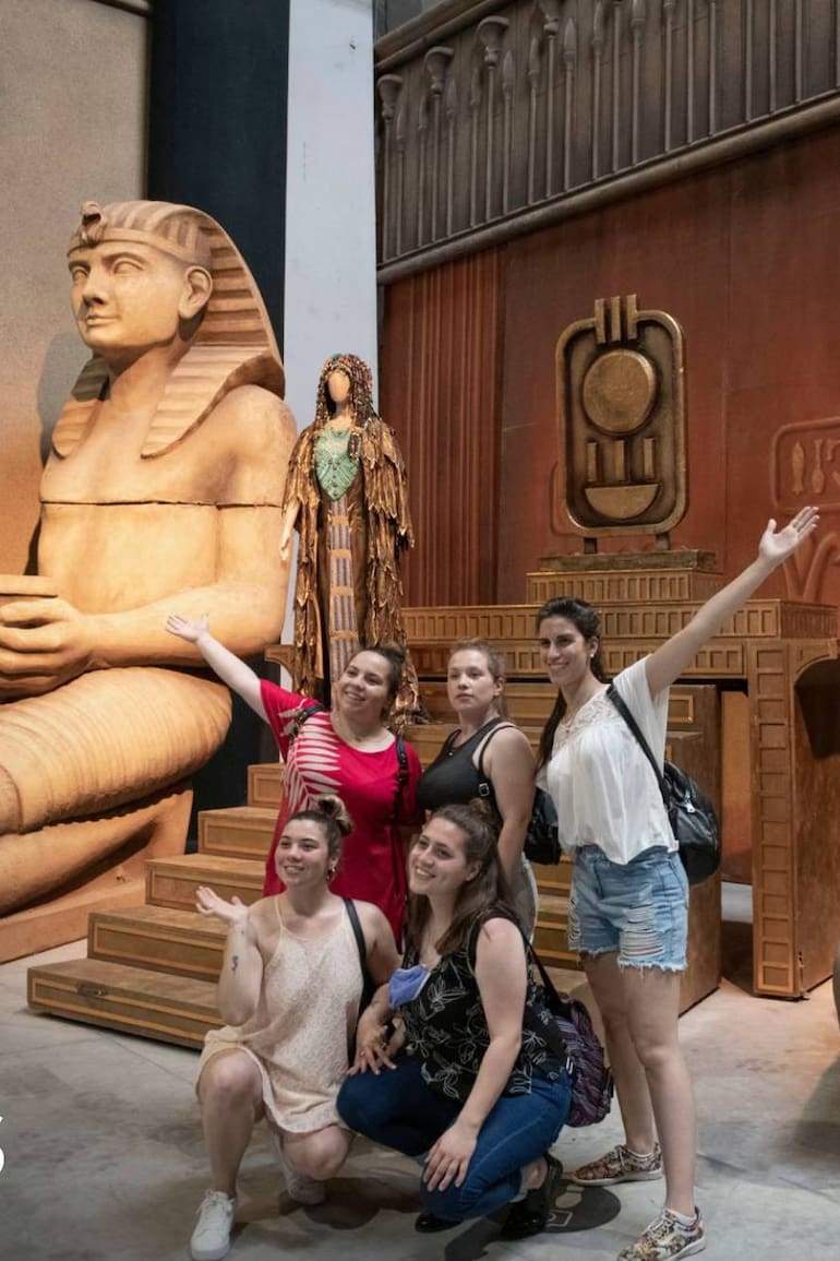 La escenografía de Aida es la preferida para las selfies en el Colón Fabrica.