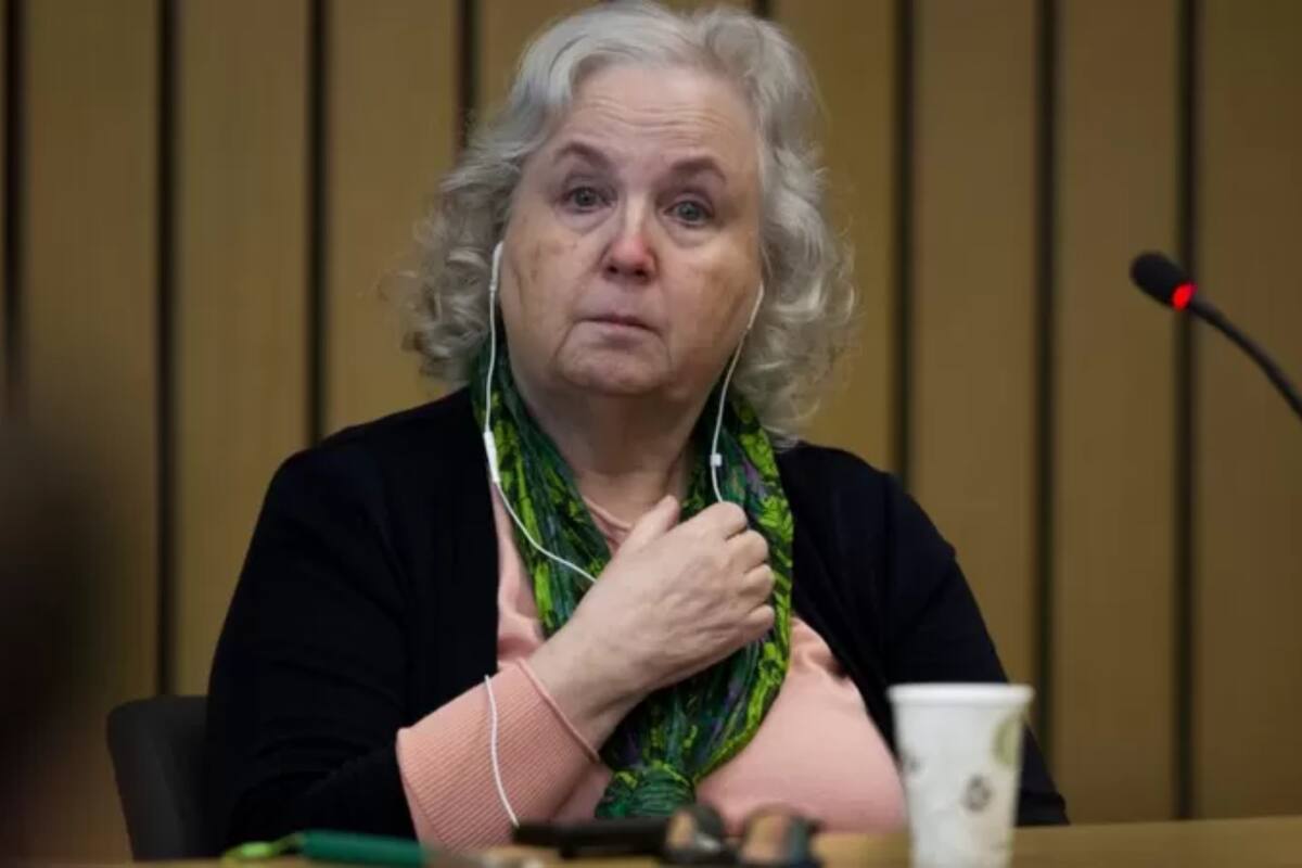 La escritora estadounidense Nancy Crampton Brophy fue condenada por matar a su marido (Crédito: Dave Killen/The Oregonian)