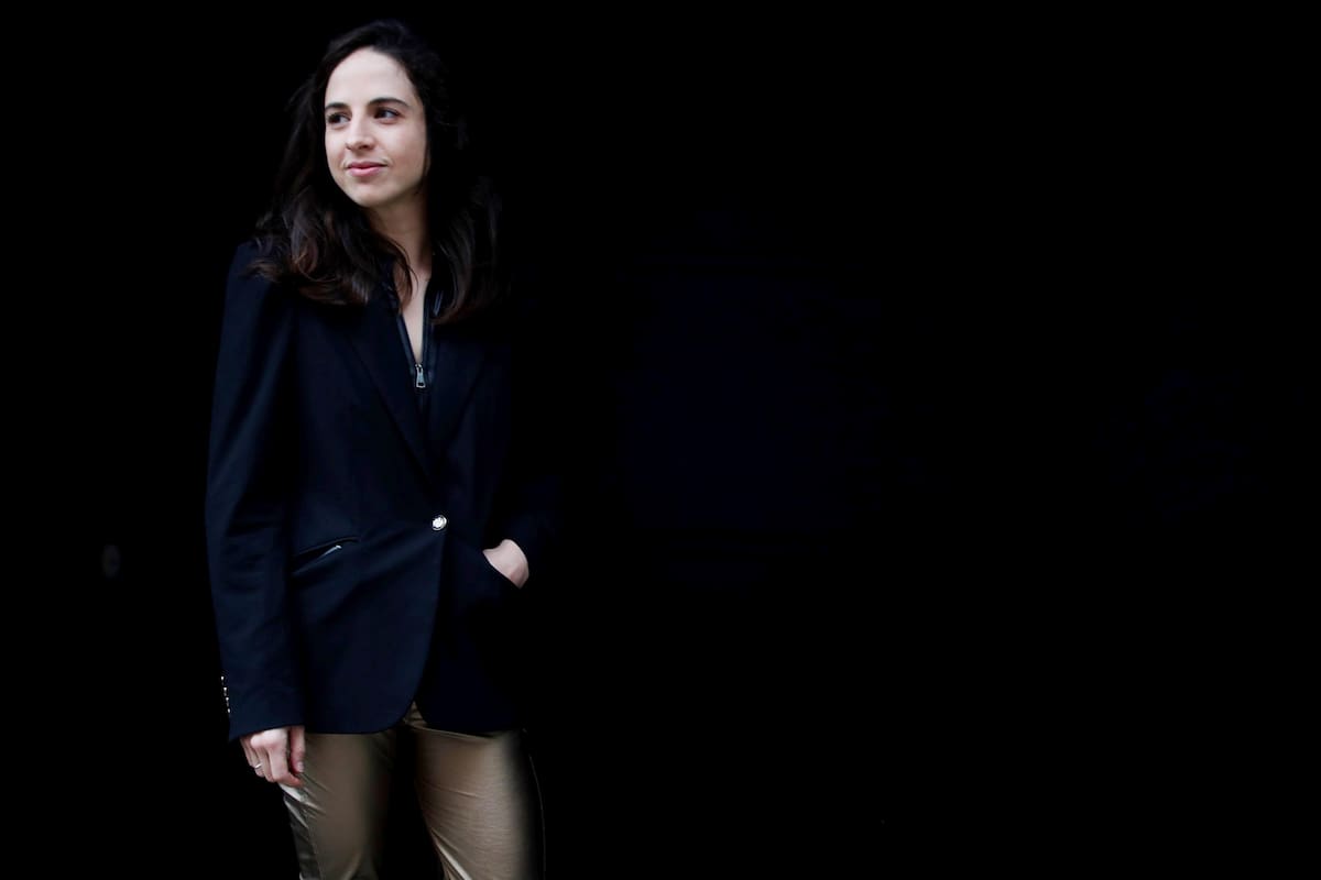 La escritora granadina Cristina Morales tras conocerse que ha ganado hoy el XXXVI Premio Herralde de novela con su obra "Lectura fácil",
