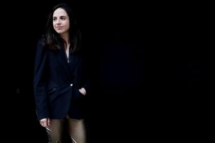 La escritora granadina Cristina Morales tras conocerse que ha ganado hoy el XXXVI Premio Herralde de novela con su obra "Lectura fácil",