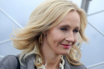 La escritora J.K. Rowling nació en 1965. Fuente: Archivo