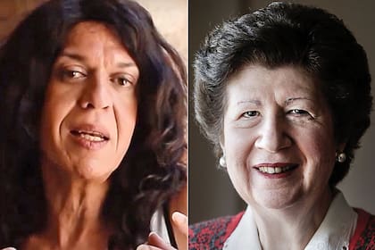 La escritora y activista Marlene Wayar y Alicia María Zorrilla, escritora y presidenta de la Academia Argentina de Letras