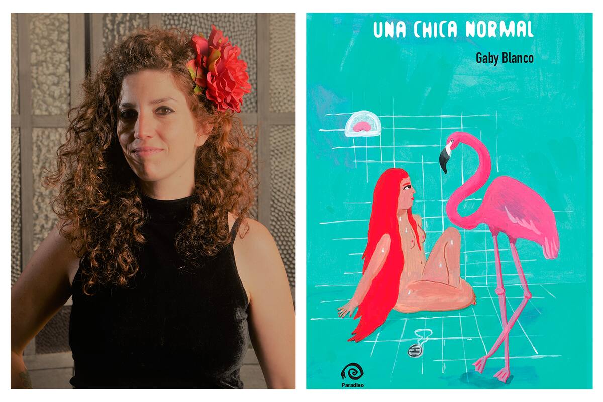 La escritora y dramaturga Gaby Blanco publicó su nuevo libro de historias, Una chica normal