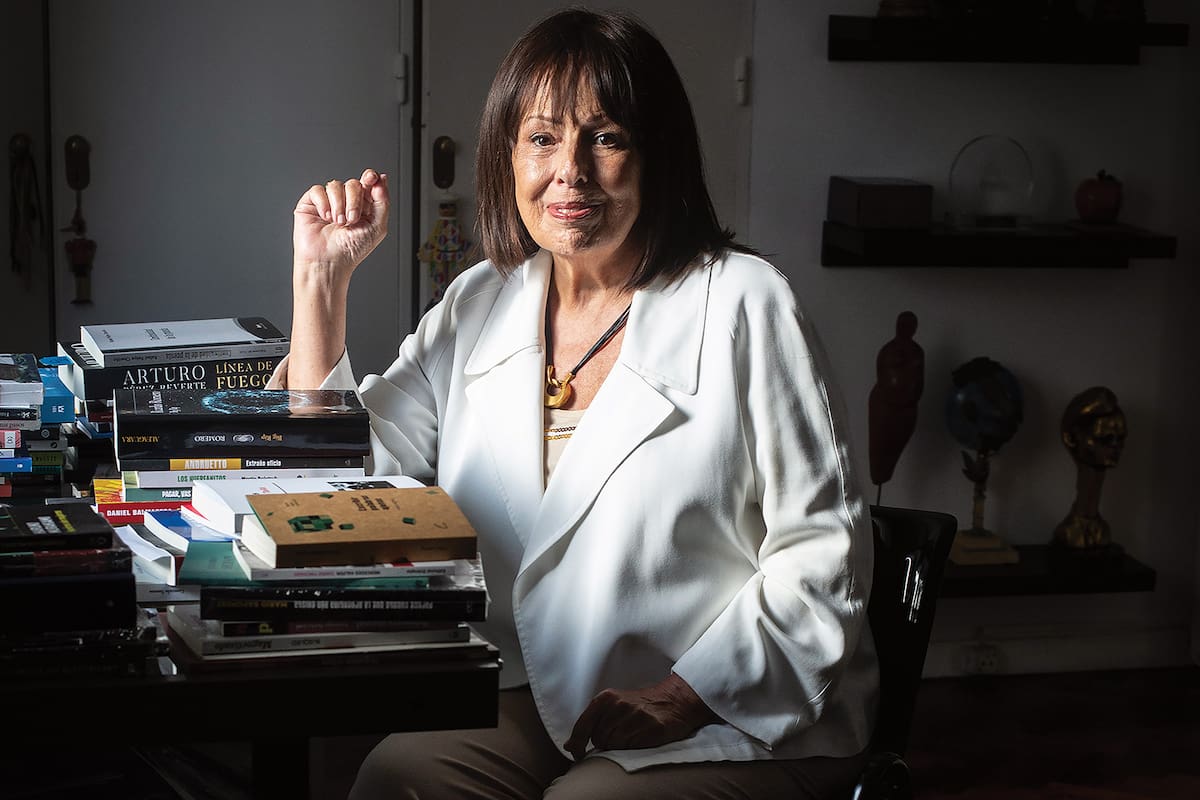 La escritora y periodista Cristina Mucci, conductora del clásico televisivo “Los siete locos”