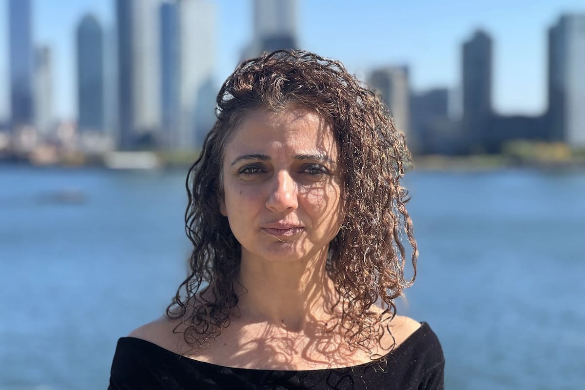 La escritora y periodista Ibtisam Azem