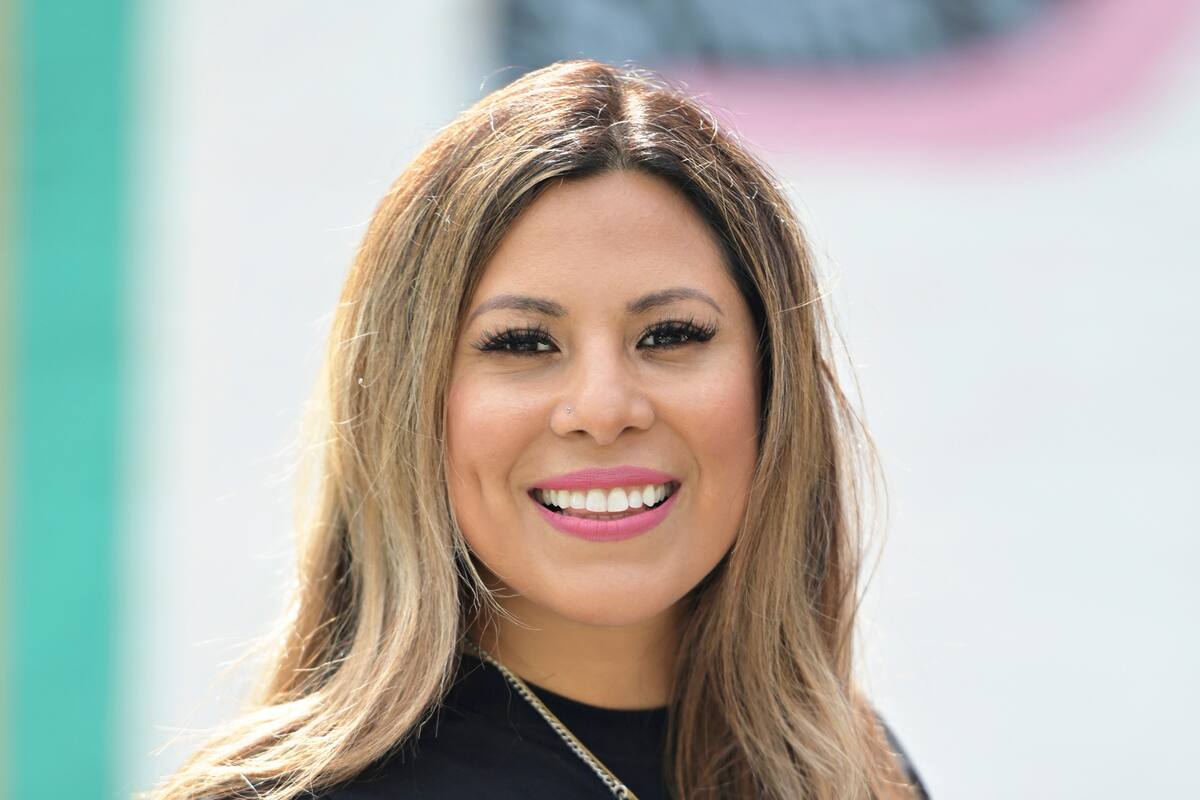 La escritora Yamile Saied Méndez.