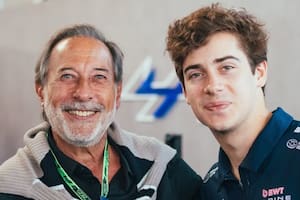 La escudería francesa se tomó con humor el cruce de los argentinos (Foto: @alpinef1team)