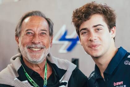 La escudería francesa se tomó con humor el cruce de los argentinos (Foto: @alpinef1team)