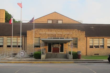 La escuela East Bernard de Texas, Estados Unidos