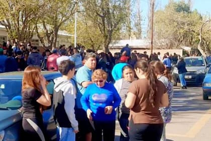 La escuela Marcelino Blanco, en La Paz, Mendoza tras el tiroteo