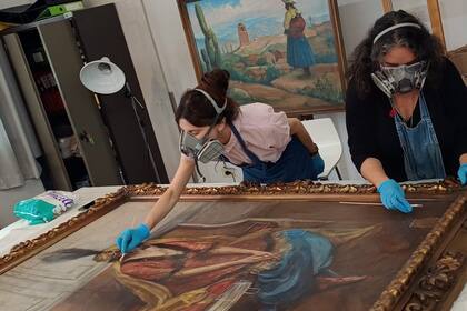 La Escuela Urquiza reabre su museo con obras restauradas de Quinquela y otros artistas argentinos consagrados