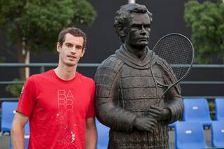 La escultora de la estatua de Andy Murray en Wimbledon entiende los riesgos involucrados