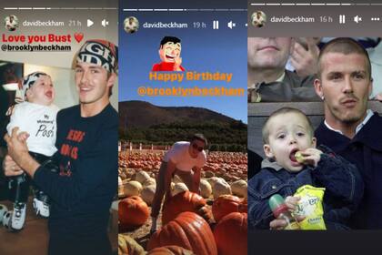 La especial dedicatoria del exjugador para su hijo (Foto Instagram @davidbeckham)