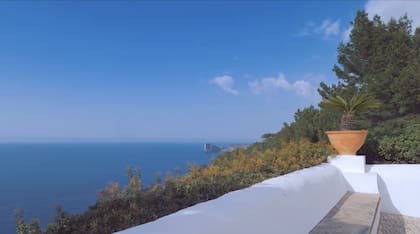 La espectacular vista del Mar Mediterráneo desde una de las viviendas.