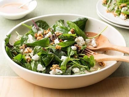 La espinaca está llena de calcio, magnesio, hierro y vitaminas A, C y K