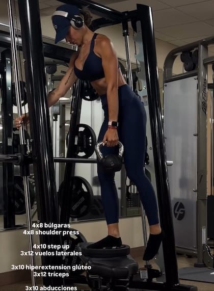 La esposa de Lautaro Martínez suele compartir consejos de bienestar en su cuenta de Instagram (Foto: @agus.gandolfo)