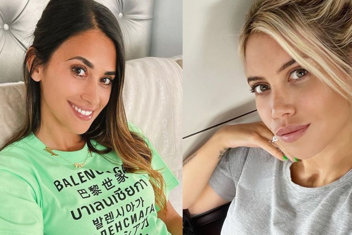 La esposa de Messi bancó a Wanda en su crisis.