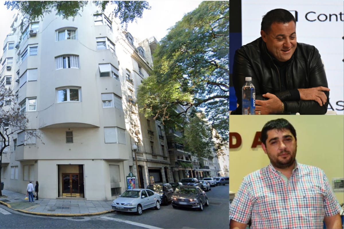 La esquina de Alvear y Parera, donde ocurrió el robo que alarmó a Toviggino (arriba) y Beacon (abajo)