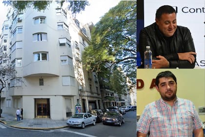 La esquina de Alvear y Parera, donde ocurrió el robo que alarmó a Toviggino (arriba) y Beacon (abajo)