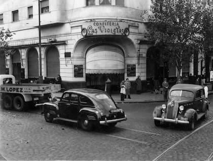 La esquina de Av. Rivadavia y Medrano.