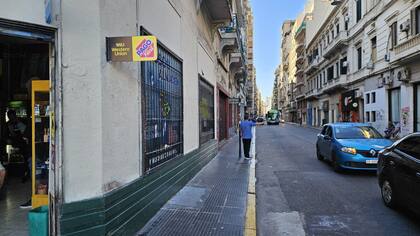 La esquina de Rodríguez Peña y Rivadavia, ya restaurada luego de la intervención