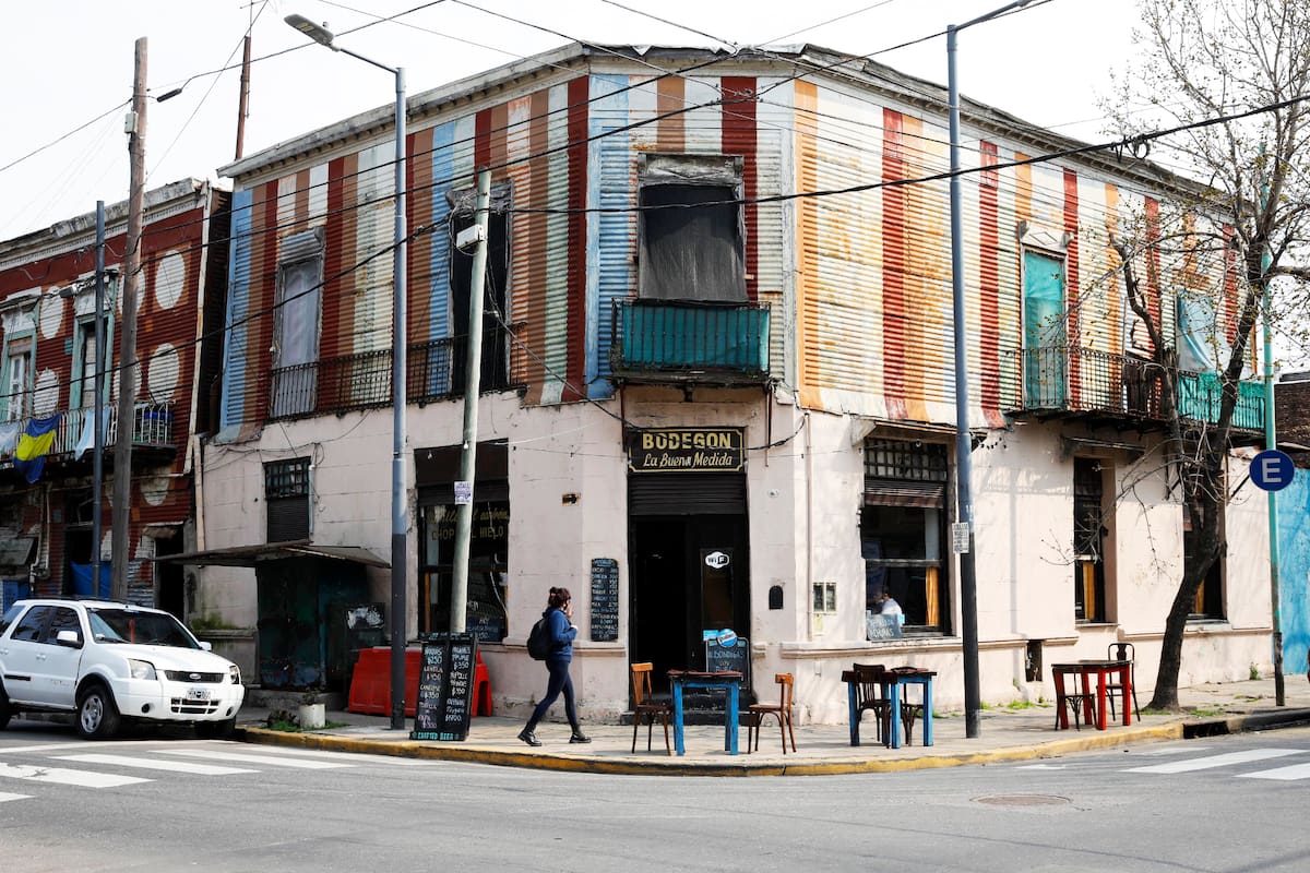 La esquina de Suárez y Caboto, en La Boca