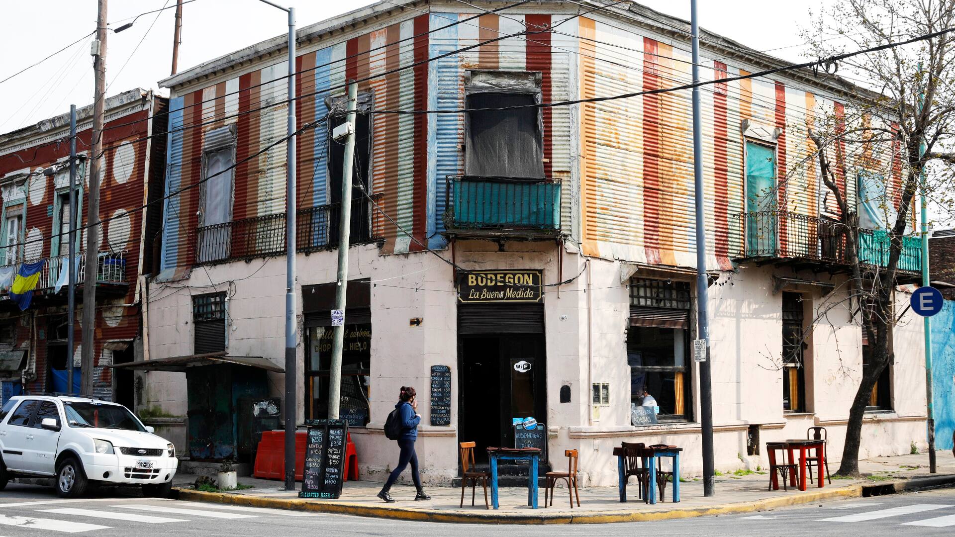 La esquina de Suárez y Caboto, en La Boca