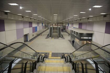 La estación Catalinas, casi lista