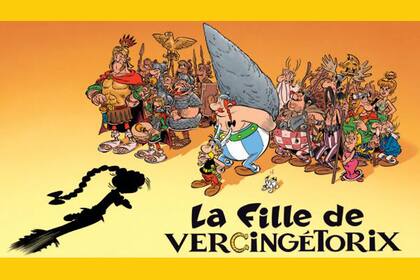 El próximo 24 de octubre saldrá a la venta el 38° álbum de Astérix, La hija de Vercingétorix. AFP PHOTO / EDITIONS ALBERT RENE / DIDIER CONRAD