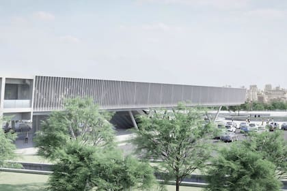 La estación ferroviaria se vincularía con la línea H del subte