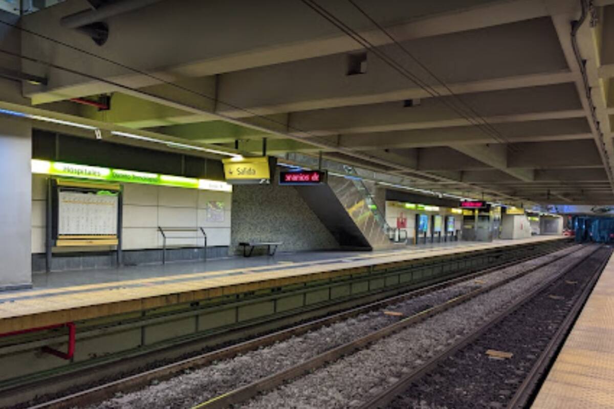 La estación Hospitales de la Línea H, donde dos trabajadores del subte fueron reducidos a los golpes por delincuentes