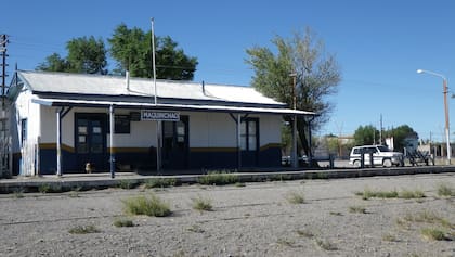 La estación Maquinchao en la actualidad
