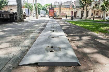 La estación ubicada en la plaza Almirante Brown, La Boca, fue una de las 20 retiradas; los vecinos afirman que muchas de las bicicletas fueron robadas y dañadas por gente del barrio