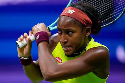 La estadounidense Coco Gauff accedió a la final tras derrotar a Karolina Muchova en dos sets