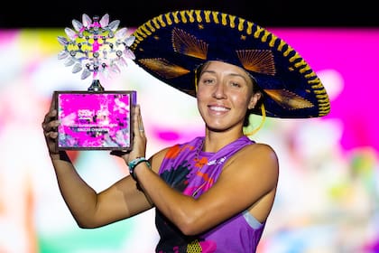La estadounidense Jessica Pegula venció a la griega Maria Sakkari, conquistó el WTA 1000 de Guadalajara y se convirtió en la nueva número 3 del mundo