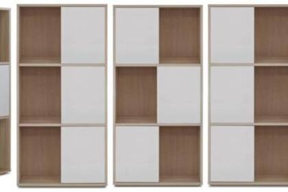 La estantería modelo Hayden se vendió durante noviembre de 2017 y febrero de 2024 (Dania Furniture)