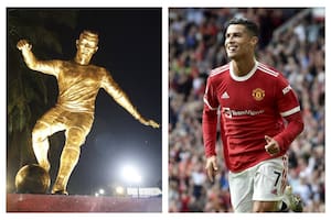 La estatua de Cristiano Ronaldo que generó polémica en la India