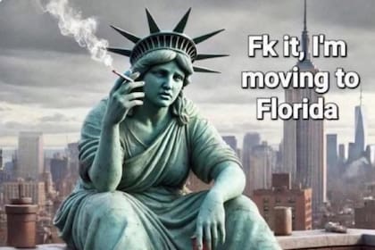 La Estatua de la Libertad se muda a Florida