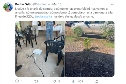 La estrategia de productores agropecuarios para salir de un momento de apuro y brindar una charla