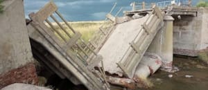 Se cayó un puente de 1930 y llevan 220 días sin poder circular