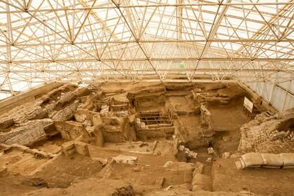 La estructura encontrada permite a los investigadores saber cómo se organizaba esa civilización en el pasado (Foto: Universidad de Poznan)