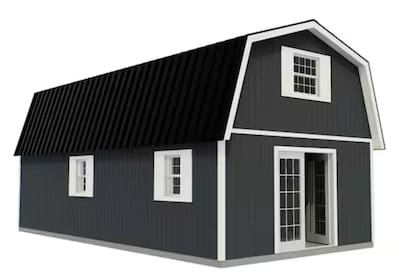 La estructura puede funcionar como taller, depósito o incluso vivienda