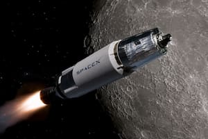 SpaceX llega a la Luna de forma inesperada: el cohete que se estrelló en la superficie del satélite