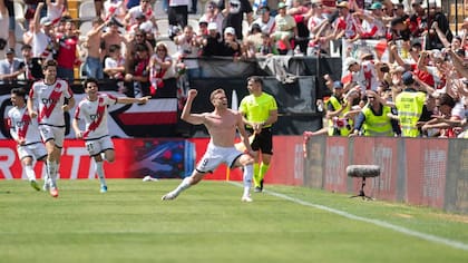 La euforia de Alemao y todo Rayo al empatarle a la Real Sociedad en el décimo minuto de tiempo extra