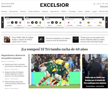 La euforia de los medios mexicanos con el equipo de Javier Aguirre
