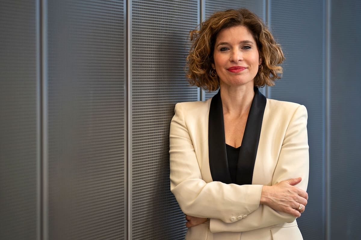 La eurodiputada española Hana Jalloul, secretaria de Política Internacional del Partido Socialista Obrero Español (PSOE)